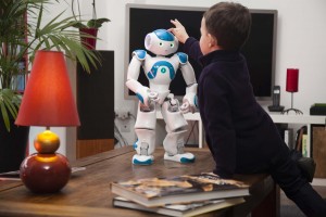 NAO, um robô humanoide, da Aldebaran Robotics