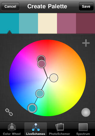 Apps de Decoração. ColorSchemer