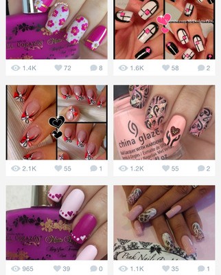Apps para unhas perfeitas. Nail Art Gallery