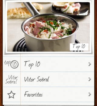 Culinária: 5 chefs em 5 apps. Vitor Sobral