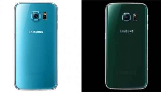 As novas cores do Galaxy S6