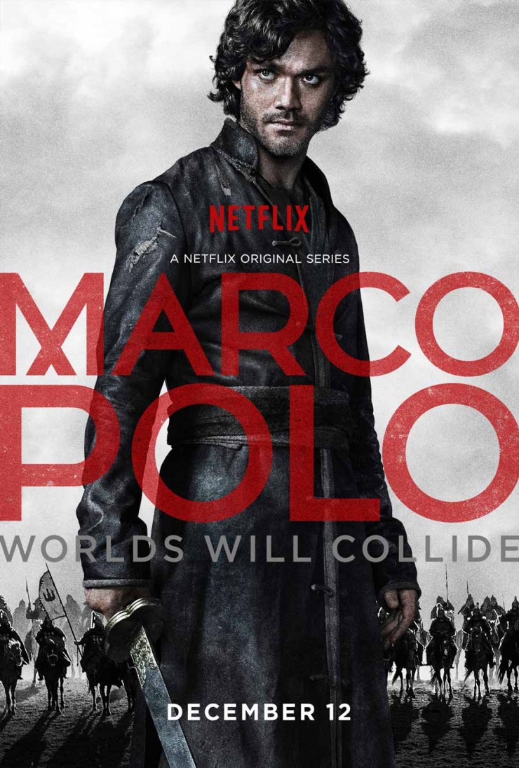 Filmes e séries originais da Netflix. Marco Polo