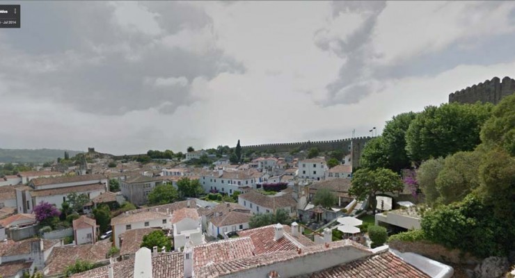 Google e as maravilhas de Portugal. Vila de Óbidos