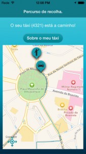 Apps para chamar táxis. MEO Táxi