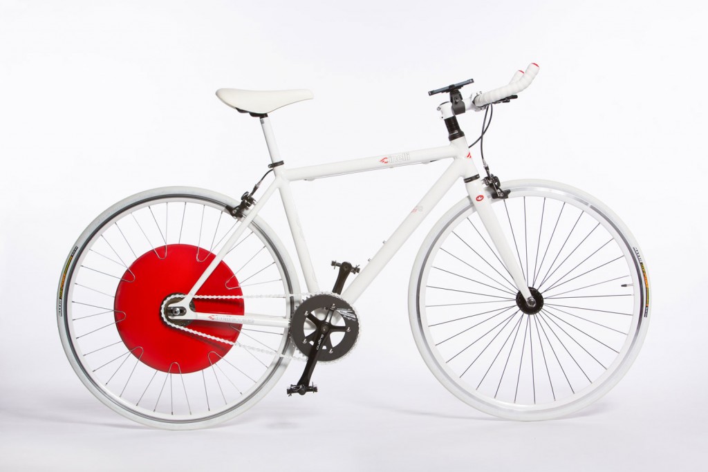 Gadgets para pedalar melhor. The Copenhagen Wheel, foto de Michael D Spencer
