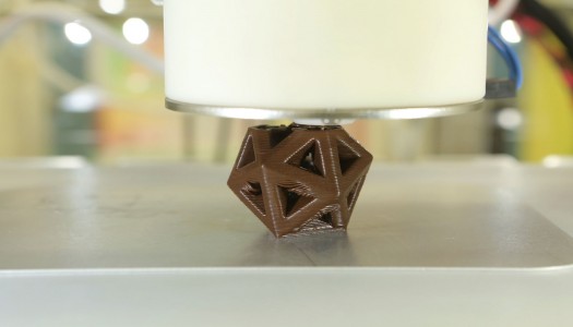 Impressão 3D: Chocolate personalizado