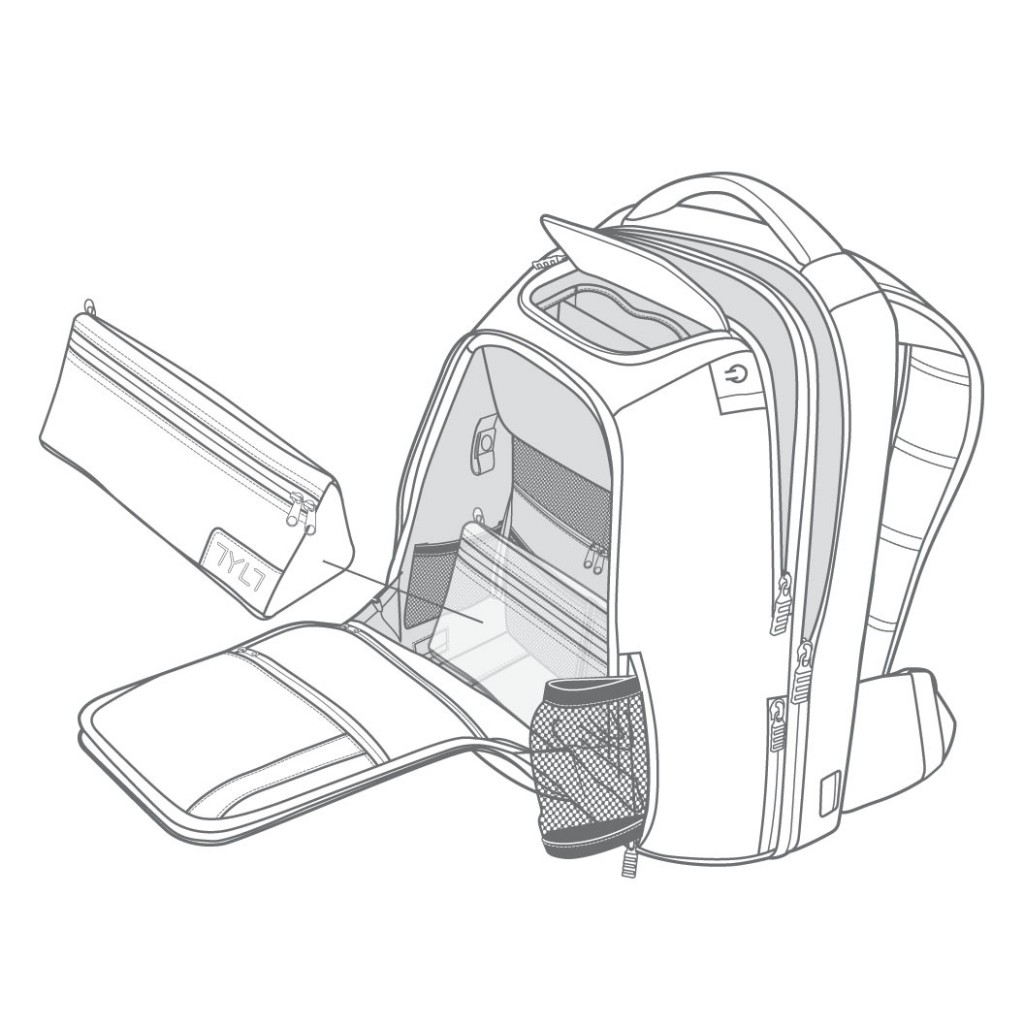 Regresso às aulas. Mochila Energi +, da Tylt