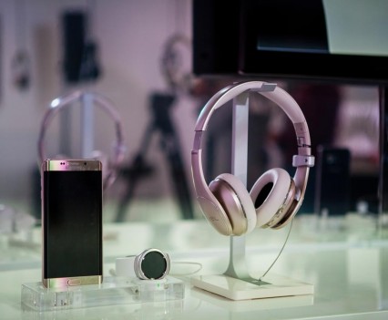 Studio Gear S2, da Samsung, em Lisboa, onde atuarão os The Gift