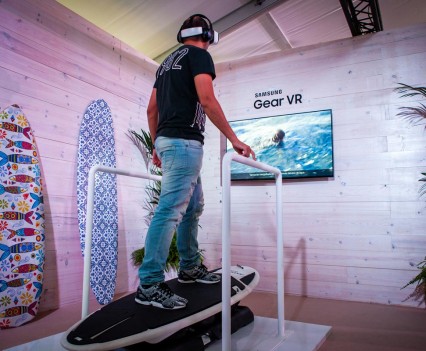 Studio Gear S2, da Samsung, em Lisboa, onde atuarão os The Gift