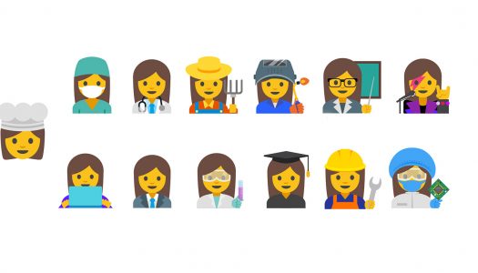 Os novos emojis femininos