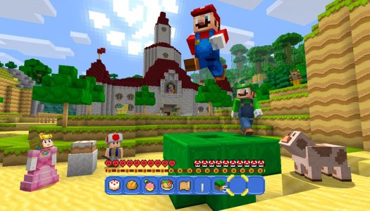 Super Mario vai partir blocos em Minecraft