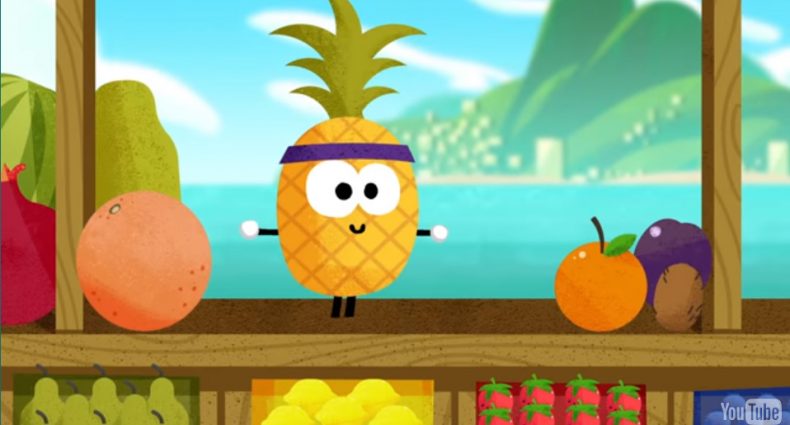Doodle Fruit 2016, o novo jogo da Google app