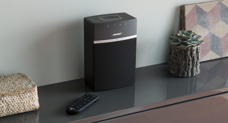Sistema de áudio SoundTouch Wi-Fi, da Bose