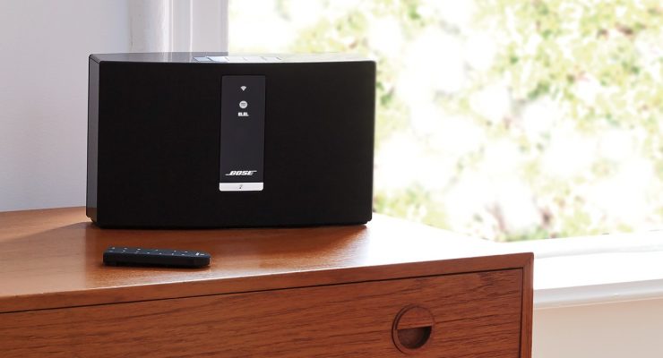 Sistema de áudio SoundTouch Wi-Fi, da Bose