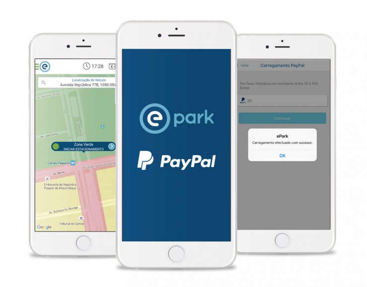 Emel e PayPal juntas para estacionamento sem moedas