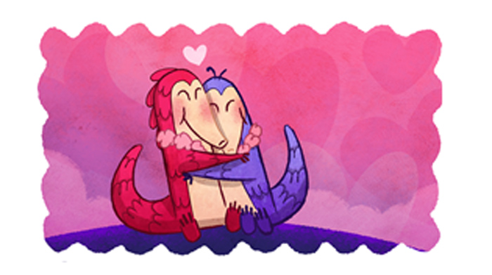 Novo Doodle: Um amor de jogo