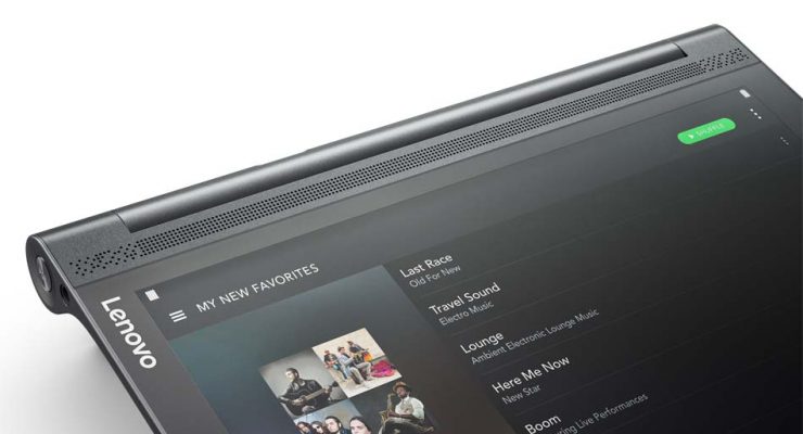 Tablet com projetor Yoga Tab 3 Pro, da Lenovo