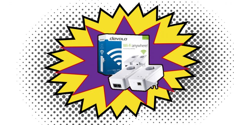 Passatempo kit devolo dLAN 550+ WiFi
