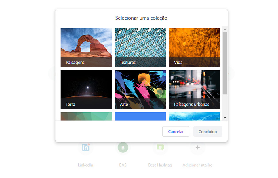 Personalizar o Google Chrome