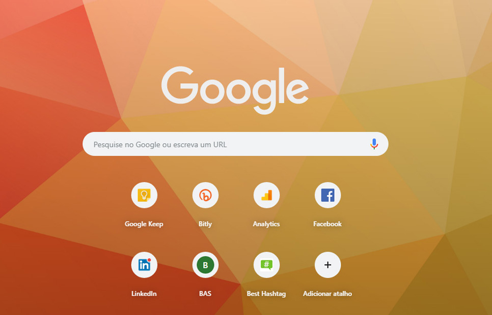 Personalizar o Google Chrome